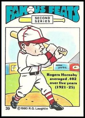 39 Rogers Hornsby